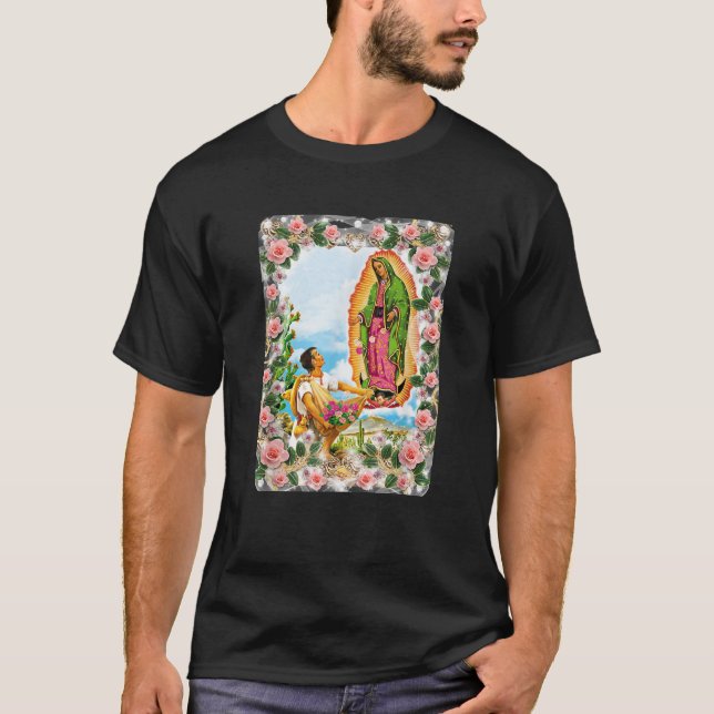 Camiseta Nuestra Señora de la Virgen de Guadalupe María Bel (Anverso)