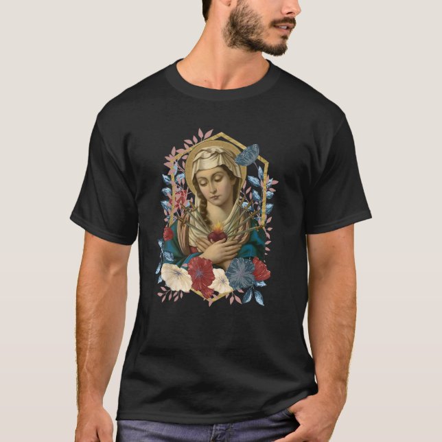 Camiseta Nuestra Señora de los Dolores Siete Dolores Piety  (Anverso)