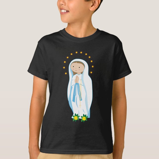 Camiseta Nuestra Señora de Lourdes (Anverso)