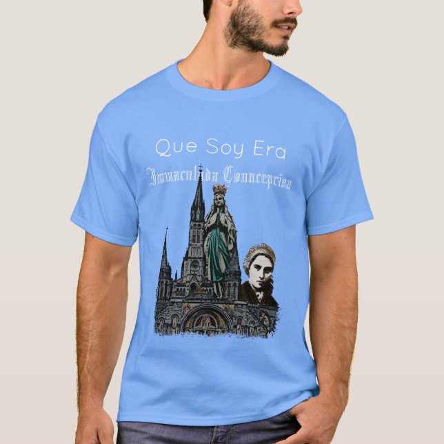 Camiseta Nuestra Señora de Lourdes (Anverso)