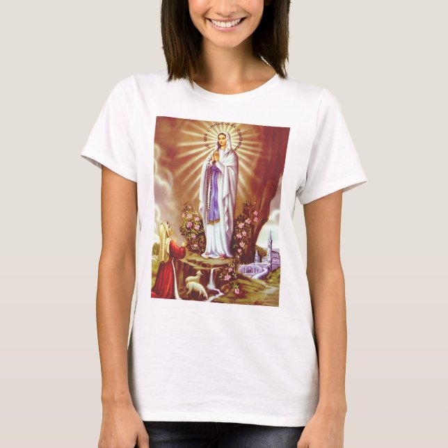 Camiseta Nuestra Señora de Lourdes (Anverso)