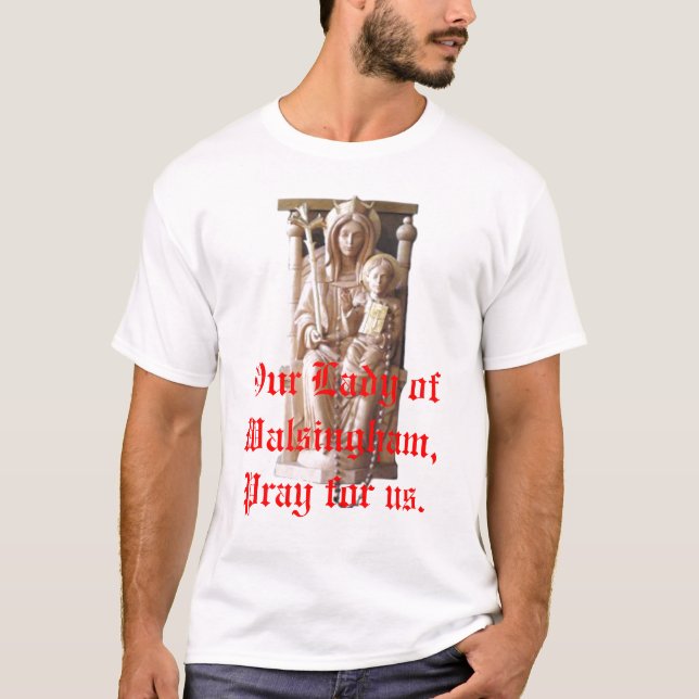 Camiseta Nuestra señora de Walsingham (Anverso)