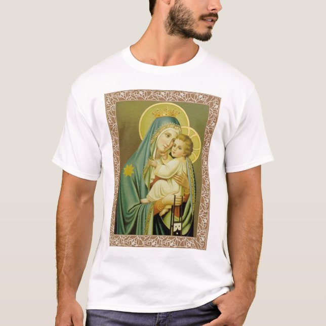 Camiseta Nuestra señora del escapular (Anverso)