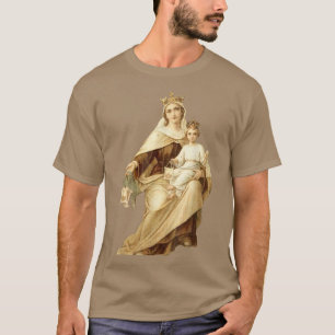 Camiseta Nuestra Señora del Monte Carmel Escapular Santa Te