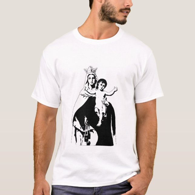 Camiseta Nuestra Señora del Monte Carmel T-Shirt (Anverso)