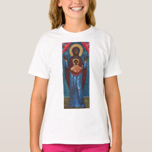 Camiseta Nuestra Señora del Signo Grabado Artístico de Luz 