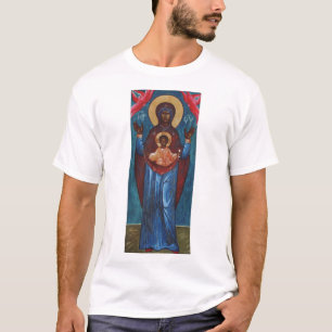 Camiseta Nuestra Señora del Signo Impresión de Arte de Luz 