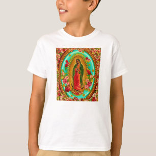 Camiseta Nuestra Señora Guadalupe Santa Virgen María