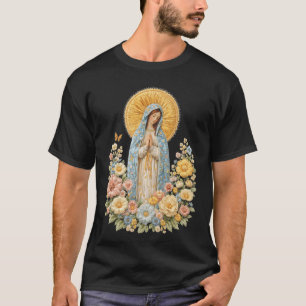 Camiseta Nuestra Señora Virgen De Guadalupe Santa Virgen Ma