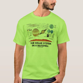 Camiseta Nuestra Sistema Solar en pocas palabras