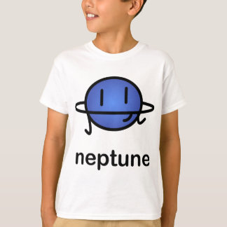 Camiseta Nuestra Sistema Solar gorda grande - Neptuno