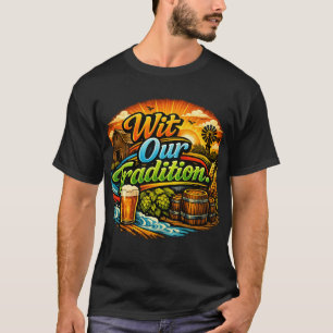 Camiseta Nuestra Tradición con Orgullo Herencia Audaz