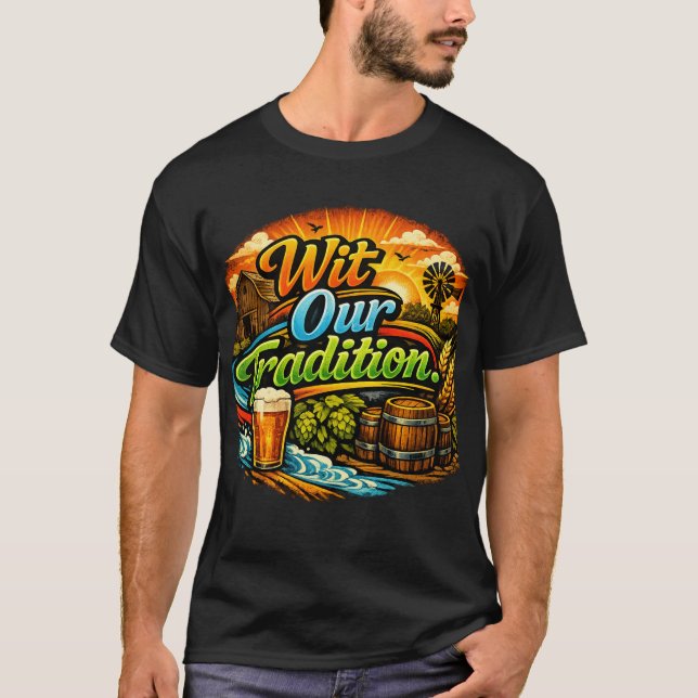 Camiseta Nuestra Tradición con Orgullo | Herencia Audaz (Anverso)
