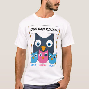 Camiseta "Nuestras rocas del papá!" - El día de padre