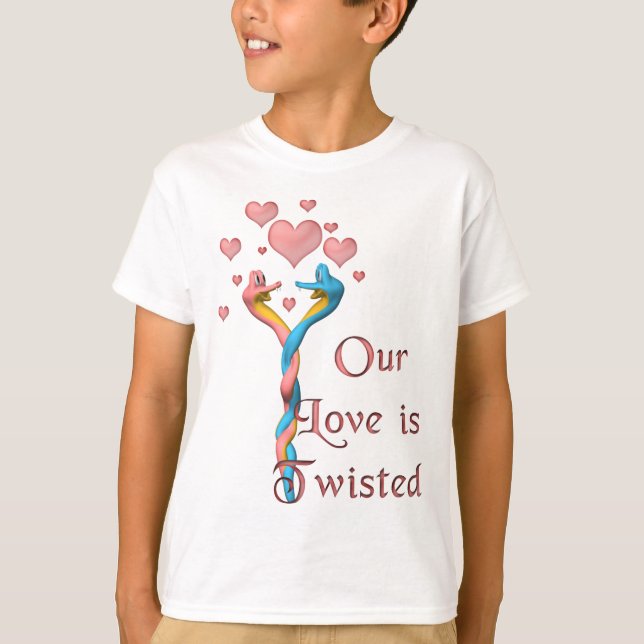 Camiseta Nuestro amor está torcido (Anverso)