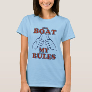 Camiseta Nuestro barco MIS REGLAS Primer Destino