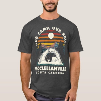 Camiseta Nuestro campamento Nuestras Reglas Mcclellanville