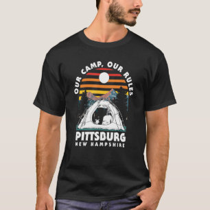 Camiseta Nuestro campamento nuestras reglas Pittsburgh Camp