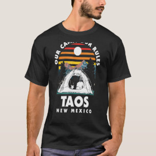 Camiseta Nuestro campamento nuestras reglas Taos Camping Nu