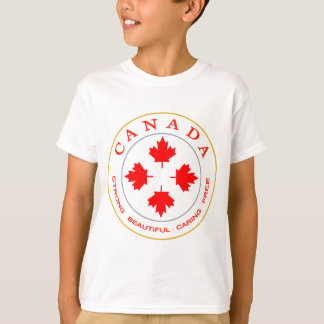 Camiseta Nuestro emblema de Canadá