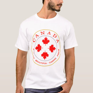 Camiseta Nuestro emblema de Canadá