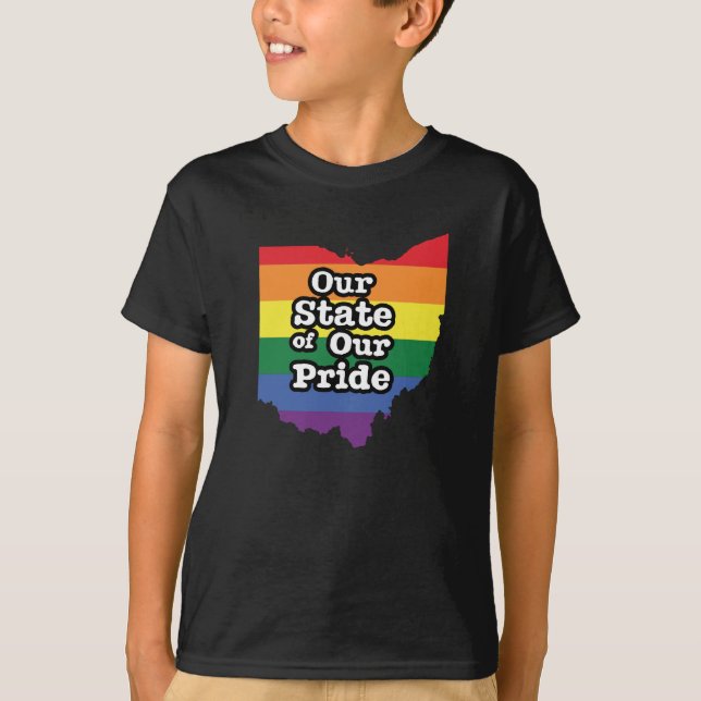 Camiseta Nuestro estado de orgullo| Ohio (Anverso)