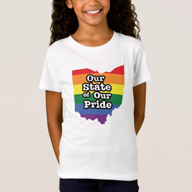 Camiseta Nuestro estado de orgullo| Ohio (Anverso)