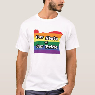 Camiseta Nuestro estado de orgullo  Oregón