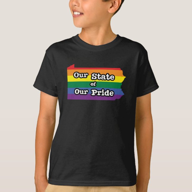 Camiseta Nuestro estado de orgullo| Pennsylvania (Anverso)