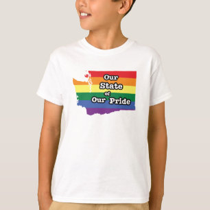 Camiseta Nuestro estado de orgullo  Washington
