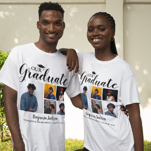 Camiseta Nuestro Graduado 5 Fotos Graduación