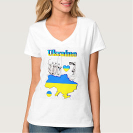 Camiseta NUESTRO HOGAR - colección de diseño UCRANIA