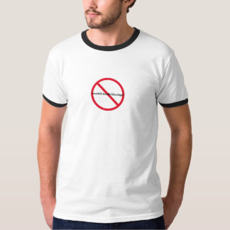 Camiseta Nuestro logotipo # 1 Mens Ringer Tee