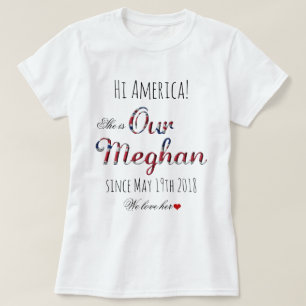 Camiseta Nuestro Meghan Markle Reino Unido Gran Boda Divert