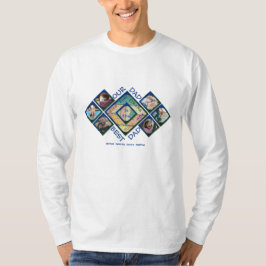 Camiseta Nuestro Papá es el Mejor Papá Collage de Fotos Per