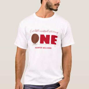 Camiseta Nuestro Pequeño Baloncesto cumple un primer cumpl