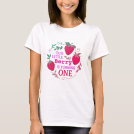 Camiseta Nuestro pequeño cerezo se está convirtiendo en el 