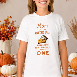 Camiseta Nuestro Pequeño Pastelito Cumpleaños Día Pi 1er Cu