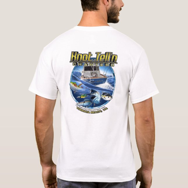 Camiseta Nuestro Primer Barco Logotipo 2001 (Reverso)