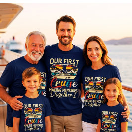 Camiseta Nuestro Primer Crucero 2026 Creando Recuerdos Junt