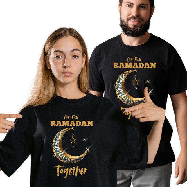 Camiseta Nuestro primer Ramadán juntos (Subido por el creador)