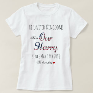 Camiseta Nuestro Príncipe Harry Patriótico Estados Unidos R