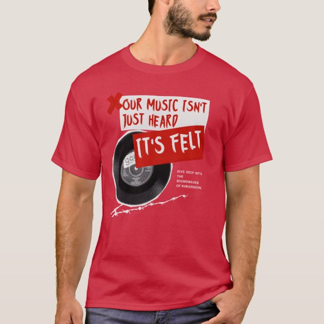 Camiseta Nuestro retro musical (Anverso)
