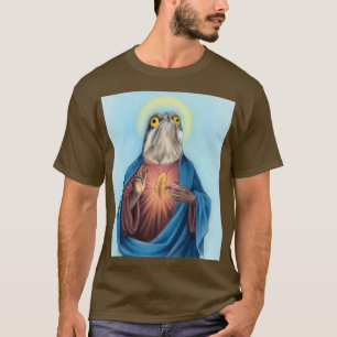 Camiseta Nuestro Señor y ave salvadora