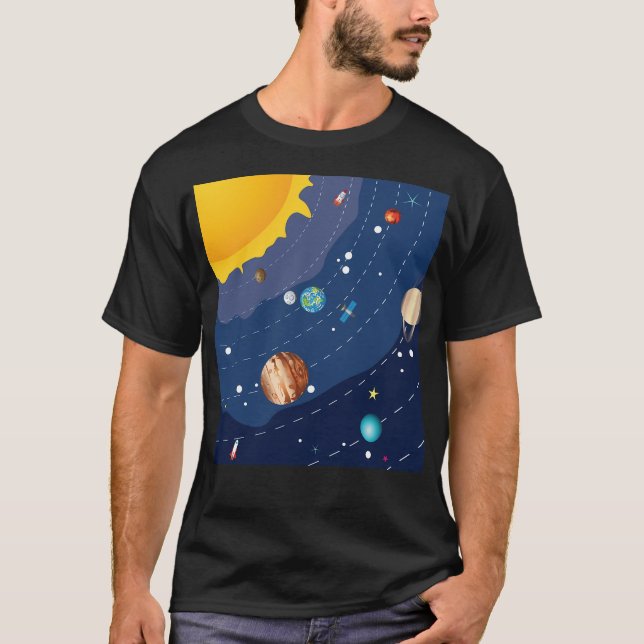 Camiseta Nuestro universo (Anverso)