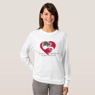 Camiseta Nuestros compañeros perfectos nunca tienen menos d
