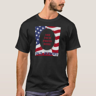 Camiseta Nuestros héroes - Añade tu foto