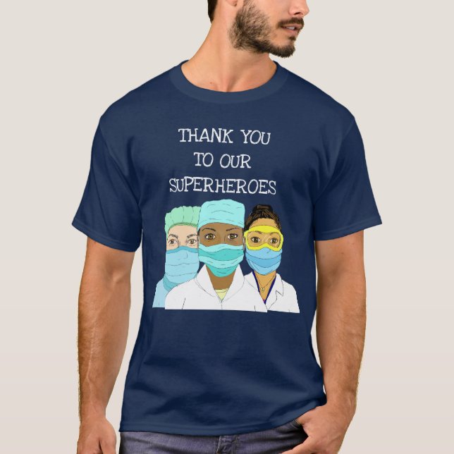 Camiseta Nuestros Verdaderos Héroes, Trabajadores de la Sal (Anverso)