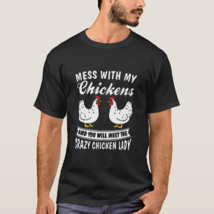 Camiseta Nueva agricultora de pollo