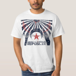 Camiseta Nueva bandera lunar de la república